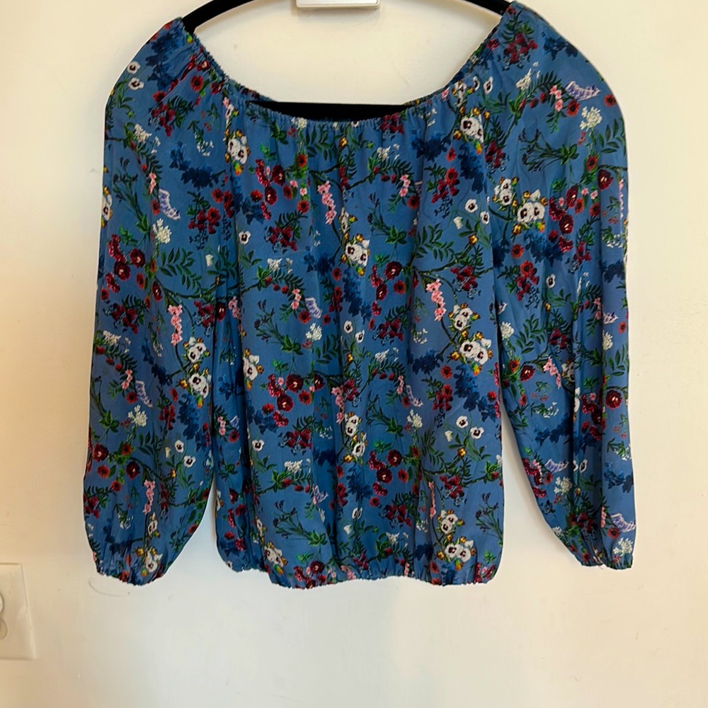 Alice and Olivia silk blouse